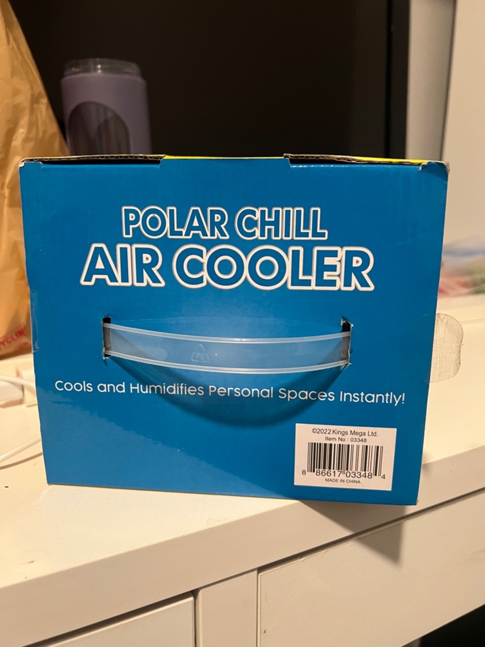 Polar Chill Air Cooler - Blue and White - Picture 5 of 5